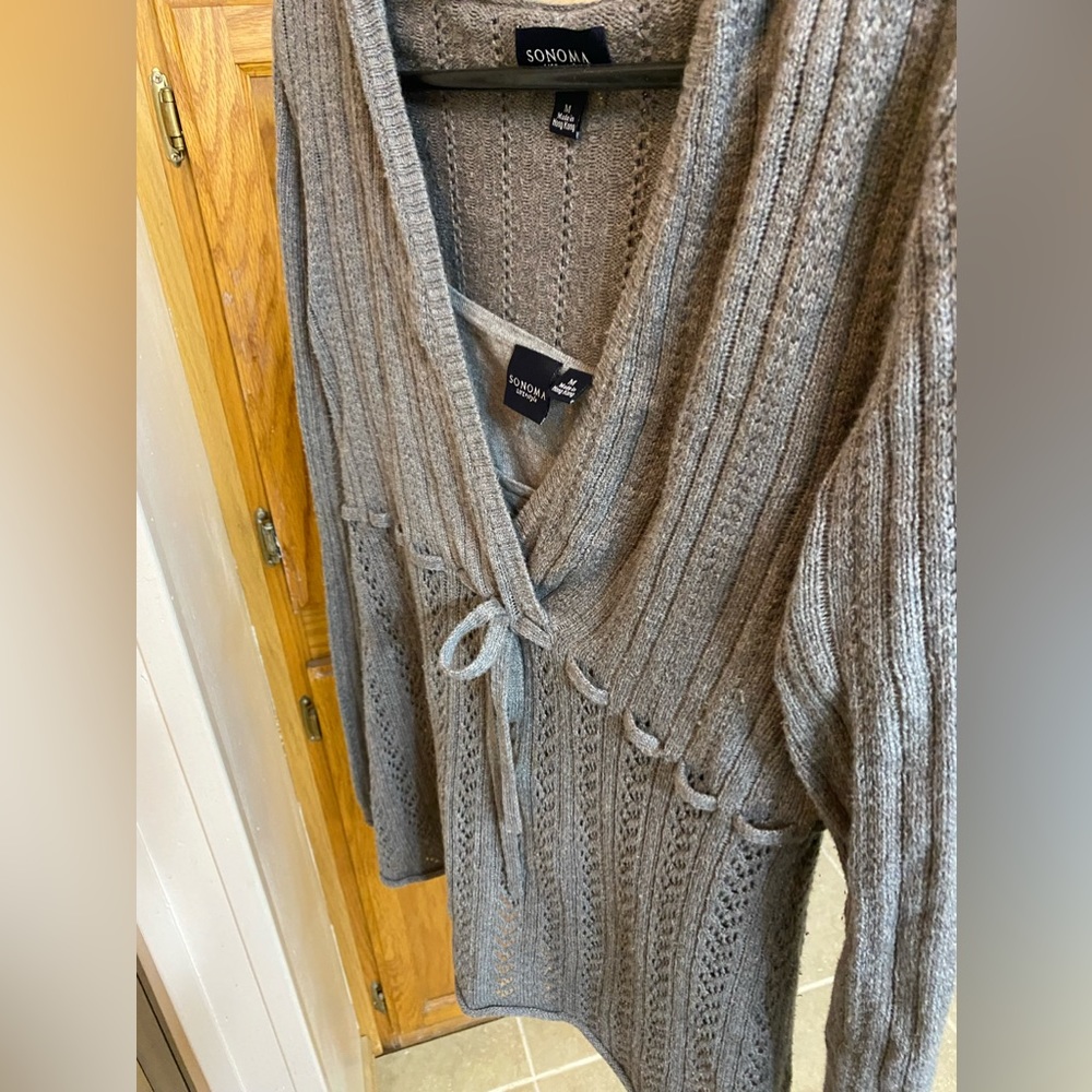 Woman’s cute comfy sweater.